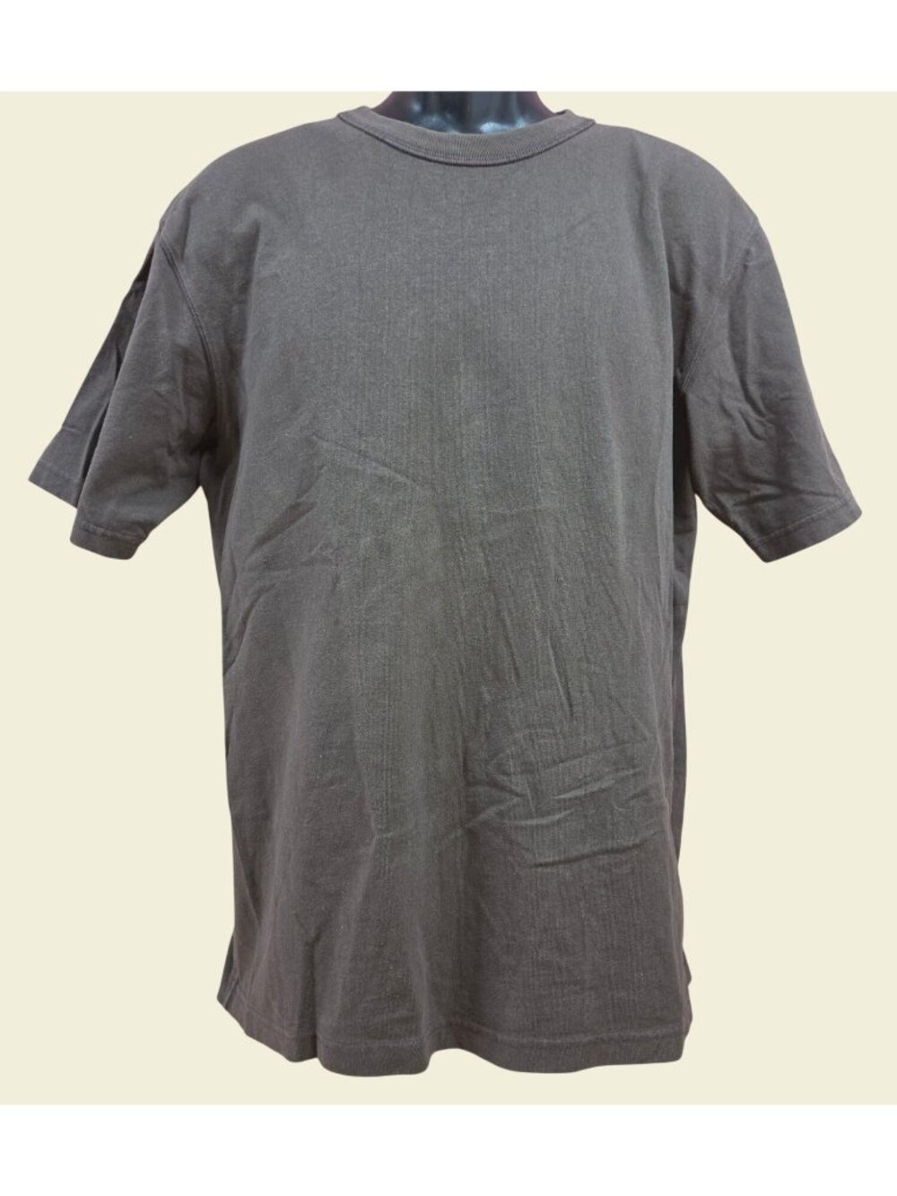 Uniqlo U Mens Brown Crew Neck T-Shirt Medium